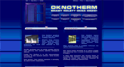 Desktop Screenshot of oknotherm.pl