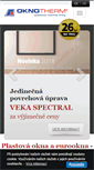 Mobile Screenshot of oknotherm.cz
